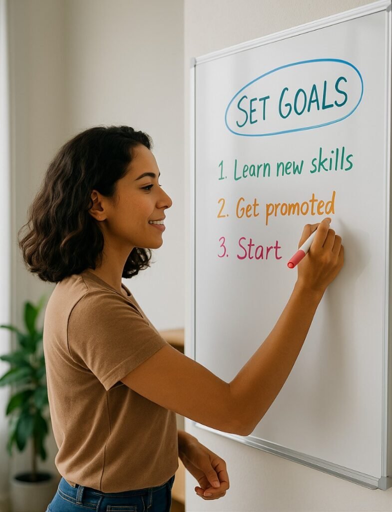 Definir Metas para o Desenvolvimento Pessoal