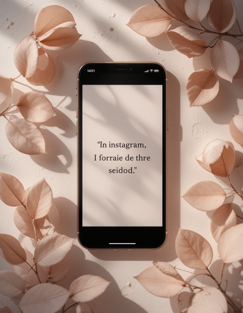 Frases bíblicas curtas para status sendo compartilhadas no Instagram de forma inspiradora