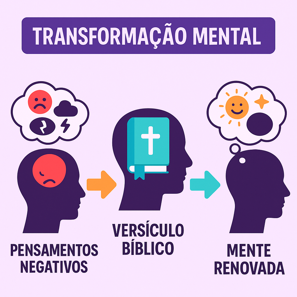 Processo para reprogramar a mente com a Palavra de Deus